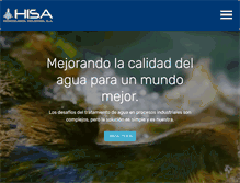 Tablet Screenshot of hidroquimica.com